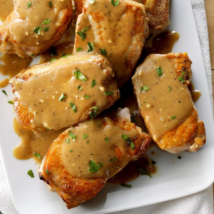 Delicious Apple Cider Pork Chops