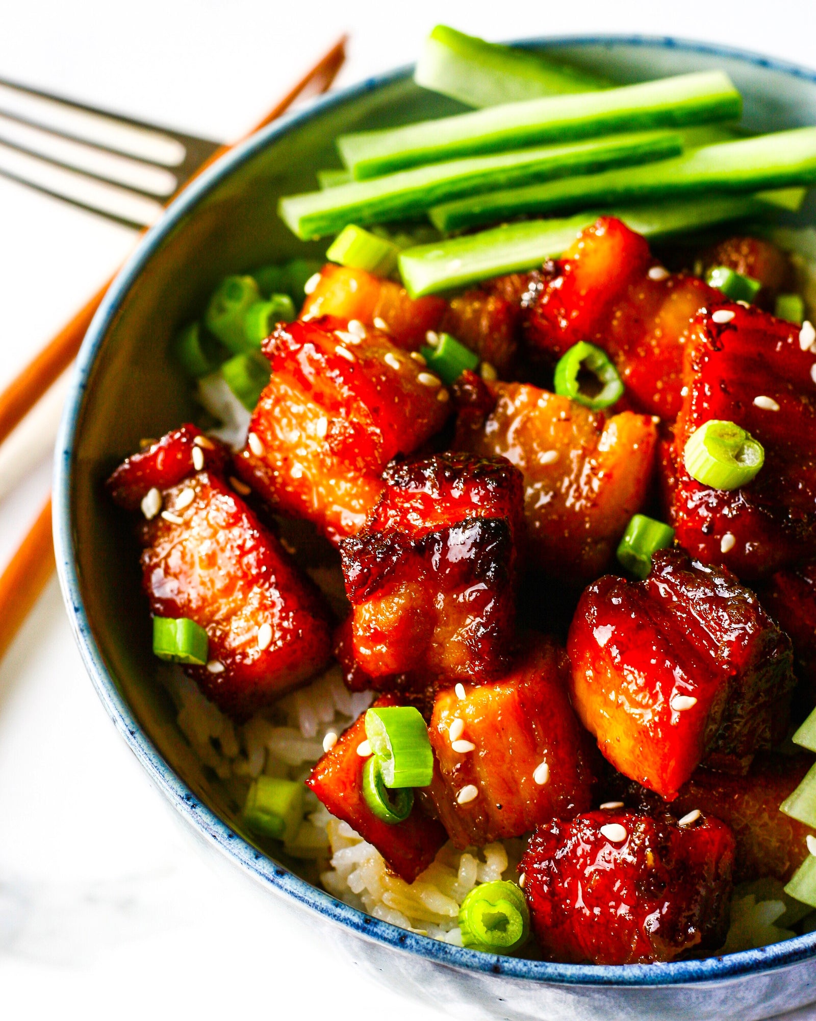 Cast-iron Pork Belly Bites